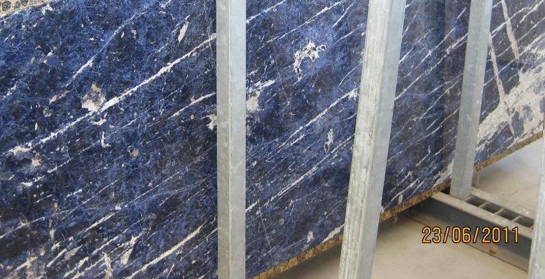 sodalite blue slabs polished extra quality