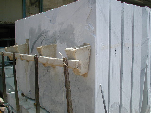 Placas, chapas de blanco Carrara c venatino, tablas de grandes dimensiones