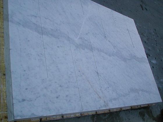 Lastre di marmo bianco di carrara cd premiun per fare un pavimento sotto misura