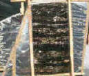 portoro black plaque poli 2 cm qualit extra gold vein